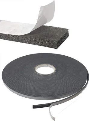 Produktbild von Famanu Türdichtungsband isolierend - 4 mm dick, 20 m Rolle