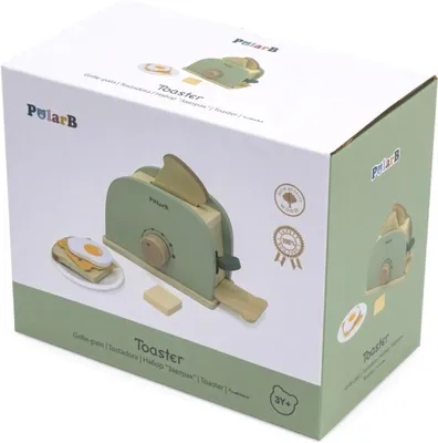 Obrázek produktu pro PolarB Toaster Set, 3 rok/roky, Dřevo, Vícebarevný
