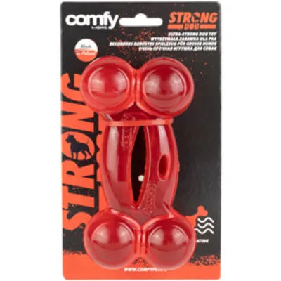 Produktbild von COMFY STRONG DOG Bone: Unzerstörbares Hundespielzeug | Robust & Sicher | Für starke Kiefer | Zahnpflege & Spielspaß | 16,5cm