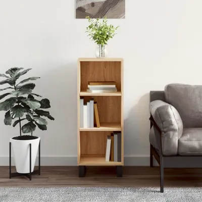 Produktbild von The Living Store Sideboard Sonoma-Eiche 34,5x32,5x90 cm Holzwerkstoff