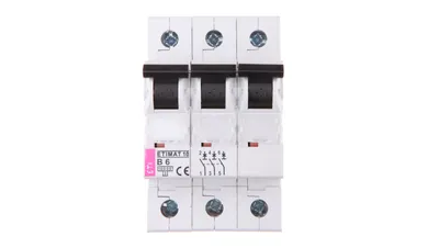 Immagine prodotto di Interruttore 3P B 6A 10kA AC ETIMAT10 002125712