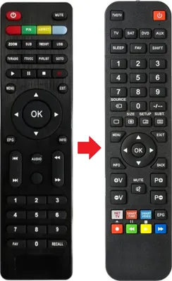 Produktbild von Fernbedienung geeignet für SAMSAT HD1300MINI