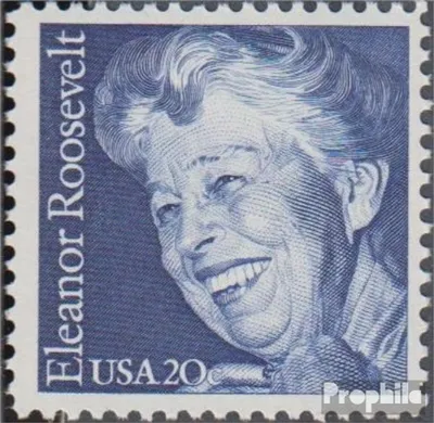 Produktbild von Briefmarken USA 1984 Mi 1714 (kompl.Ausg.) postfrisch Eleanor Roosevelt