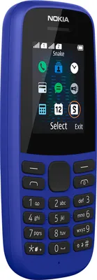 Produktbild von Nokia 105 Handy 4,49cm (1,77 Zoll) 2019, Farbe: Blau