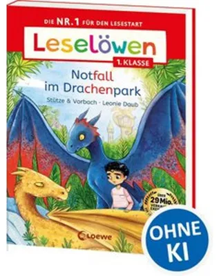 Obrázok produktu pre Leselöwen 1. Klasse - Notfall im Drachenpark