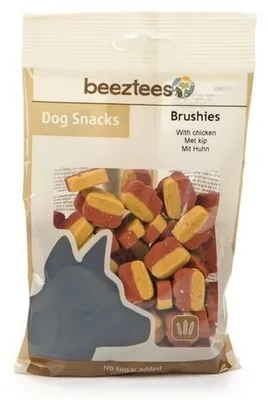 Productafbeelding van Hondenvoer Beeztees Brushies: Heerlijke snack voor honden, 150g