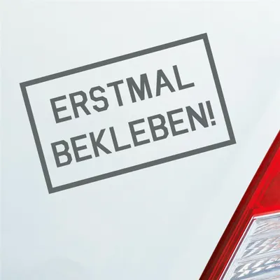 Produktbild von Auto Aufkleber Reingeguckt! Verarscht Prank Lustig 16x10 cm Grau Sticker Heckscheibenaufkleber
