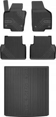 Obrázek produktu pro SET 77 gumové rohože a potahy VW Sharan 2 2010-2022 5 osob