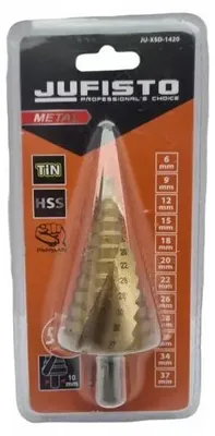 Produktbild von Stufenbohrer 6-37 mm Titan HSS für Metall und Blech