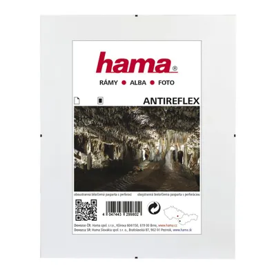 Immagine prodotto di Hama Clip-Fix, vetro antiriflesso, 70 x 100 cm