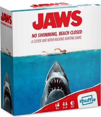 Image de Jaws Shuffle Jeu de cartes rétro