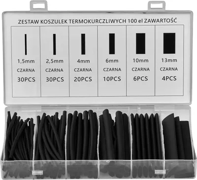 Produktbild von Schrumpfschlauch-Set à 100 Stück KD10919