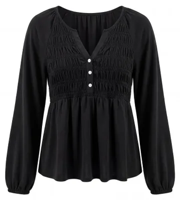 Image de Chemise pour femmes DULCEY - noire, taille M