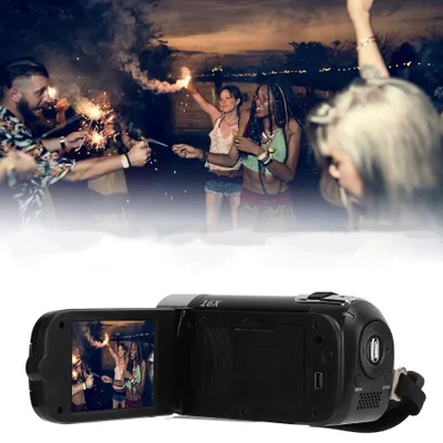 Produktbild von Videokamera Full HD, digitální videokamera, otočná o 270°, 2,7" barevný displej, 16x zoom