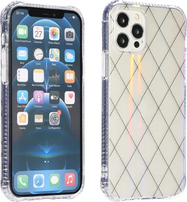 Immagine prodotto di Per Apple iPhone 12 / 12 Pro Protezione antiurto TPU modello Cover Trasparente