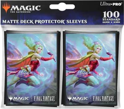 Imagen del producto de 100 fundas protectoras Ultra Pro - Final Fantasy (66x91 mm)
