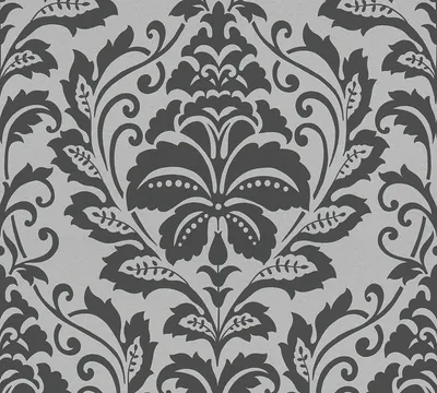 Produktbild von A.S. Création Barocktapete Attractive Tapete mit Ornamenten Vliestapete silber grau 10,05 m x 0,53 m