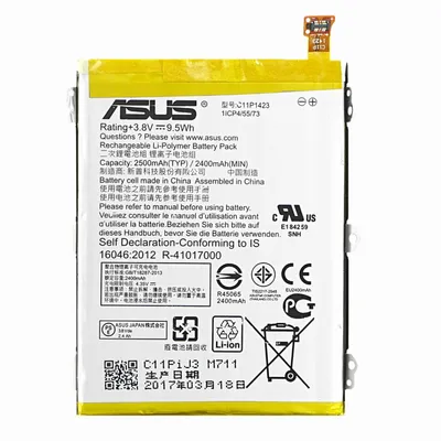 Produktbild von Original C11p1423 Akku für Asus Zenfone 2 ZE500CL 2400mAh 0B200-01380000
