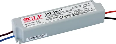 Zdjęcie produktu dla Zasilacz LED napięciowy 12V 36W 3A GPV-35-12 glp IP67 hermetyczny