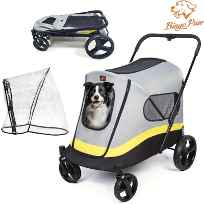 Immagine prodotto di Trasportino per animali - Trasportino per animali domestici - Trasportino per cani - Trasportino per animali da compagnia - Passeggino per animali