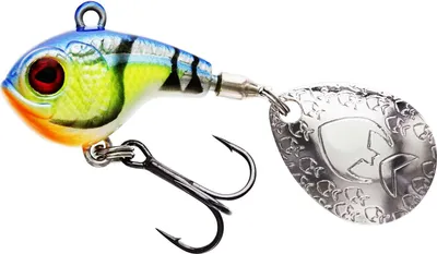 Produktbild von Westin DropBite Spin Tail Jig 3,7cm 22g Chartreuse Blue Craw