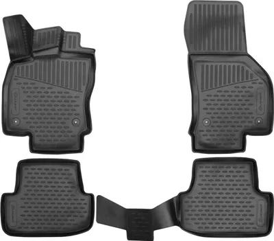 Produktbild von ELEMENT Gummi-Fußmatten 3D für VOLKSWAGEN Golf, 2019->, 4 tlg.