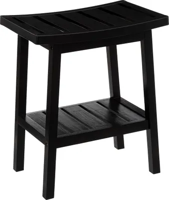 Obrázok produktu pre Eazy Living Sitzhocker Bamboo Schwarz
