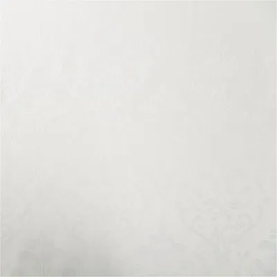 Produktbild von Jacquardstoff Meterware Dekostoff Triest Ornamente weiß 1,6m