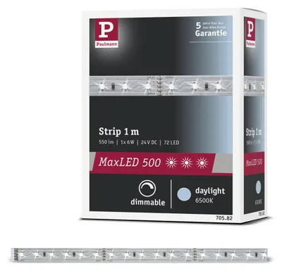 Produktbild von Paulmann MaxLED 500 LED Strip Tageslichtweiß Einzelstrip