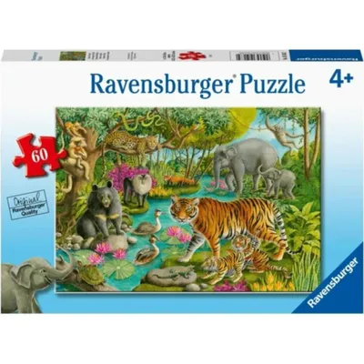 Produktbild von RAVENSBURGER Indianerwald Puzzle 60 Teile