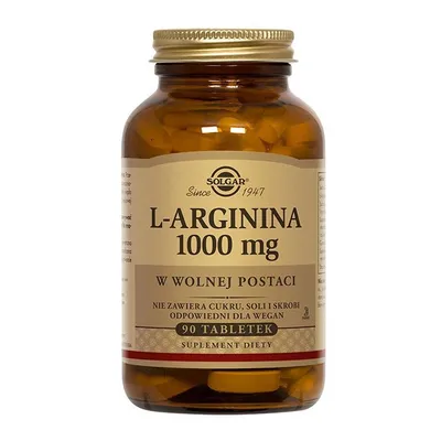 Productafbeelding van Solgar Voedingssupplementen, L-Arginine 1000 mg, BI5937