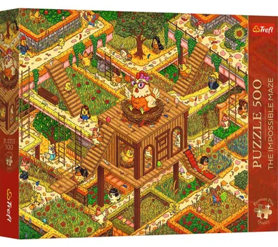 Obrázok produktu pre Puzzle 500 – Vtipné kuriatka TREFL