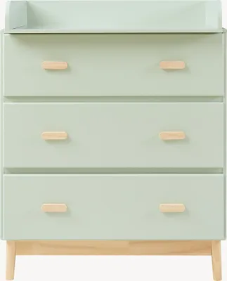 Produktbild von Wickelkommode 'Sarievn' Wickeltisch 100 x 80 x 53 cm mit abnehmbarer Wickelauflage Mintgrün