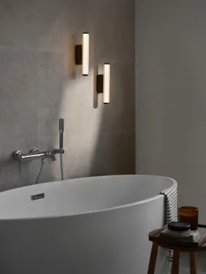 Productafbeelding van Badkamer wandlamp Virelle 32 zwart