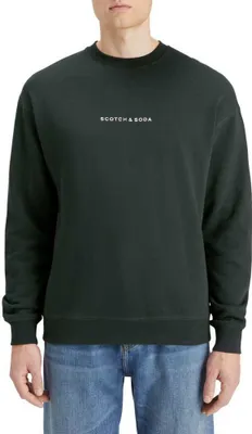 Produktbild von Scotch & Soda Core Logo Front Sweatshirt Grün M Mann Grün M