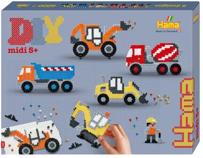 Obrázok produktu pre Hama Beads 3163, Detská remeselná súprava, 5 rok / roky, Viacfarebný, 4013 kusov