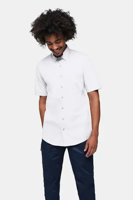 Produktbild von HAKRO 1/2-Arm Hemd MIKRALINAR® Comfort 122, weiß, 2XL