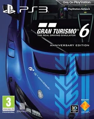 Produktbild von Sony Gran Turismo 6 Anniversary Edition, PS3, PlayStation 3, Multiplayer-Modus