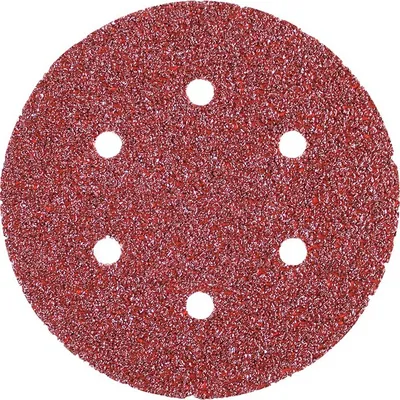 Produktbild von Klett-Haftscheiben gelocht - 150 mm, Körnung:K. 80