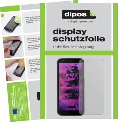 Zdjęcie produktu dla 2x folia ochronna na ekran Cat S62 Pro matowa folia ochronna na wyświetlacz dipos
