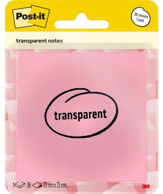 Produktbild von Post-It 600-1TRSPO, Quadratisch, Orange, 73 mm, 73 mm, 36 Blätter