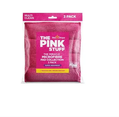 Produktbild von THE PINK STUFF MIKROFASER SUPER SAUGFÄHIG - Mikrofasertücher,