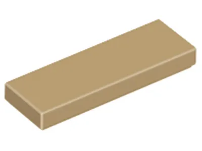 Produktbild von Lego® 1x3 Fliesen 63864 - 1 Stück Dunkles Beige