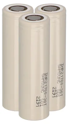 Immagine prodotto di 3x batteria Samsung INR21700-30T 3,6V 3000mAh 35A Li-Ion