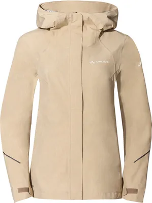 Productafbeelding van VAUDE Yaras V fietsjas dames, regenjas, waterdicht, linnen, maat 42