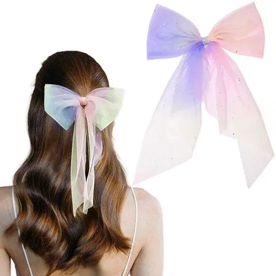 Productafbeelding van Tüllsluier haarspeld, glitters, bruiloft, haaraccessoire, dames, meisjes