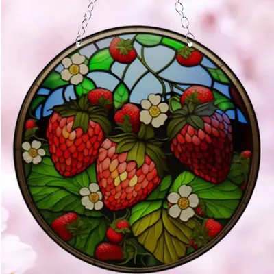 Image de Attrape-Soleil Fraises - Éclat d'Été KP31468