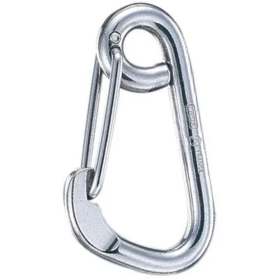 Immagine prodotto di Moschettone WICHARD - acciaio inox, asimmetrico, 120 mm