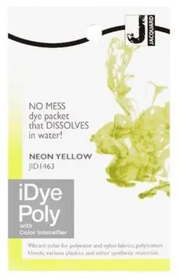 Produktbild von Jacquard iDye Poly 14gr Poly Neon Yellow (JID1463)