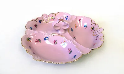 Obrázok produktu pre Trojdielny výrez Leander Cabaret, ružový porcelán